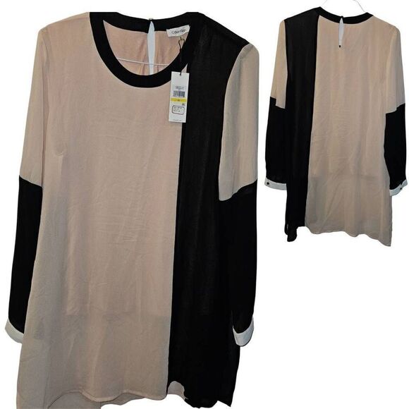 Calvin Klein NWT Long Sleeve Blouse - Picture 3 of 10